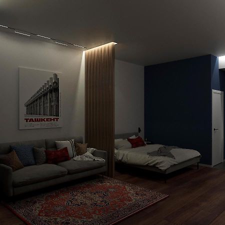 Blueloft 52 I Tashkent Apartment With Balcony Exteriör bild