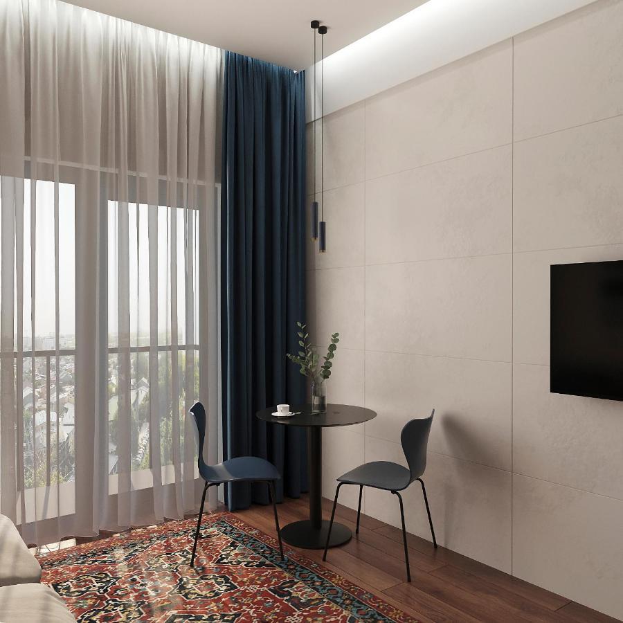 Blueloft 52 I Tashkent Apartment With Balcony Exteriör bild
