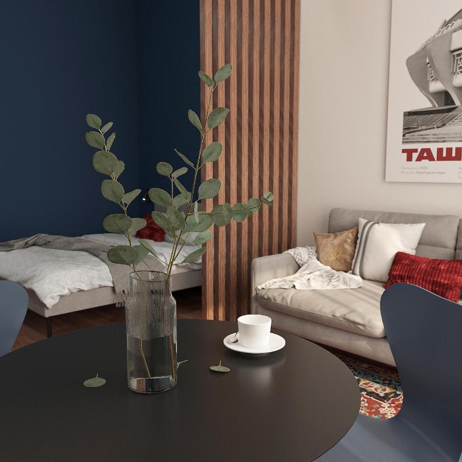 Blueloft 52 I Tashkent Apartment With Balcony Exteriör bild
